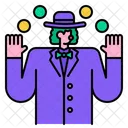 Clown Circus Joker Icône