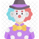 Clown Male Man Icône