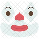 Clown Makeup Face Icône