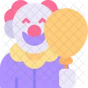 Clown Costume Horreur Icône
