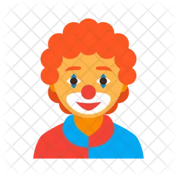 Clown male  Icon