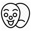 Clown Mask Icon