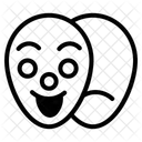 Clown Mask Icon