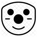 Clown mask  Icon