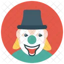 Clown Produzieren Gordoon Clown Clown Charakter Icon