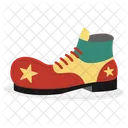 Clown Shoe Shoes Clown Boot Icon