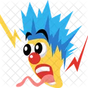 Clown Joker Drole Icône
