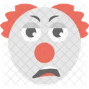 Clown Emoji Bouffon Icône