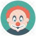 Clown Vagabondo Faccia Da Clown Burlone Del Circo Icon