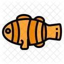 Clownfish Ocean Aquatic Icon