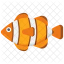 Clownfish Fish Seafood Icon