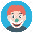 Clown Gag Streichclown Zirkus Joker Symbol