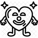Clownherz  Symbol