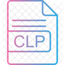 Clp File Format Icon