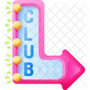 Club Party Bar Icon