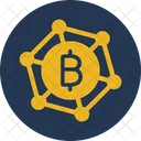 Club Bitcoin Red Bitcoin Blockchain Icono