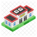 Commercial Center Commercial Building Modern Building Icon