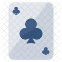 Club Card Playcard Casino Card Icon
