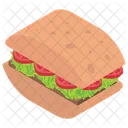 Club Sandwich Sandwich Panini Icon