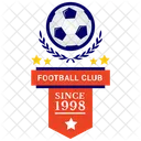 Distintivo De Futebol Distintivo De Futebol Escudo De Futebol Ícone