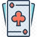 Clubs Card Game Icon