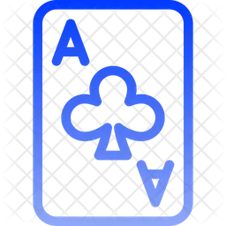 Clubs Ace Card  Icon