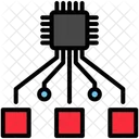 Clustering Data Group Icon