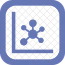 Clustering  Icon