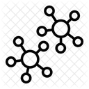 Clustering Machine Learning  Icon