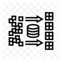 Clusters Big Data Icon