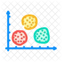 Clusters Big Data Icon
