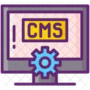 Cms Content Management System  Icon