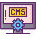 Cms Content Management System  Icon