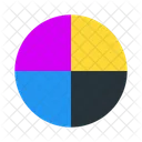 Cmyk Color Inkjet Icon