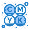 Cmyk Color Printing Icon