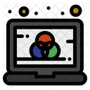 Color Computer Laptop Icon