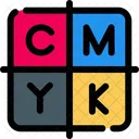Cmyk Color Model Icon