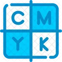 Cmyk Color Model Icon