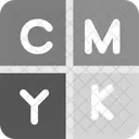 Cmyk Color Model Icon