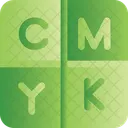 Cmyk Color Model Icon