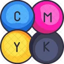 Cmyk  아이콘