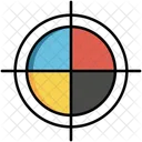 Cmyk 인쇄 컬러 아이콘