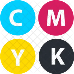 Cmyk Premium  Icon