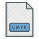 Cmyk Print Printing Page Icon