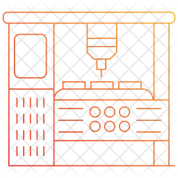 CNCマシン  アイコン