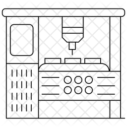 Cnc Machine  Icon