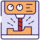 Cnc Machine Machine Cutting Machine Icon