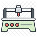 Cnc Machine Machine Cutting Machine Icon