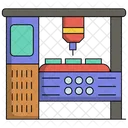 Cnc Machine Machine Cutting Machine Icon