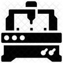 Cnc Machine Cnc Router Cutting Machine Icon